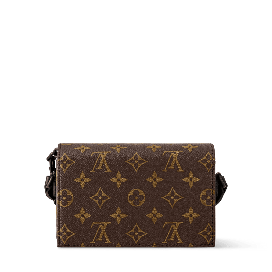 Steamer Wearable Wallet Monogram Macassar Canvas Collection