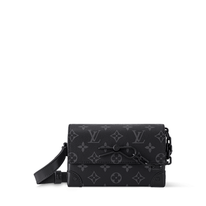 Steamer Wearable Wallet Monogram Eclipse Canvas
