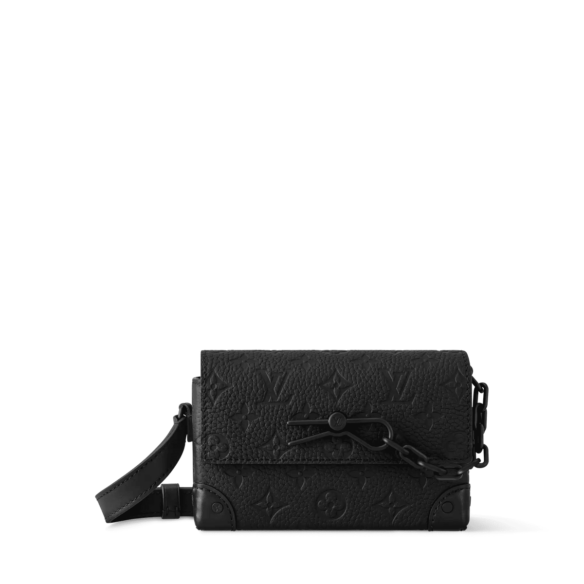 Steamer Wearable Wallet Monogram Black