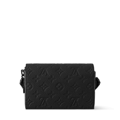 Steamer Wearable Wallet Monogram Black