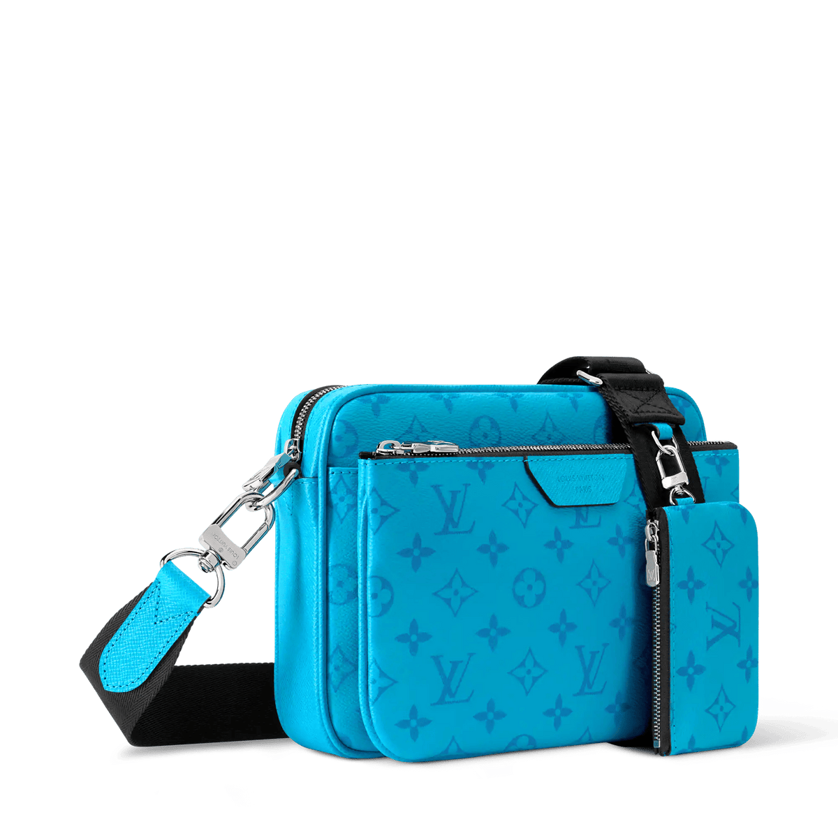 Trio Messenger Bag Monogram Taigarama Shoes