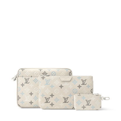 Trio Messenger Bag Monogram Shadow Shoes