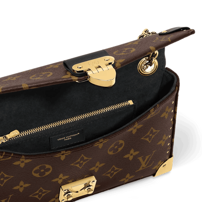 Trunkie East West Monogram Canvas Baguette Bag