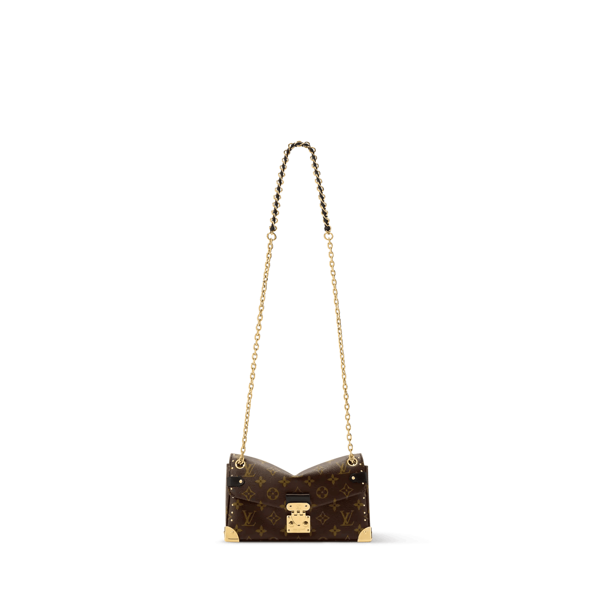Trunkie East West Monogram Canvas Baguette Bag