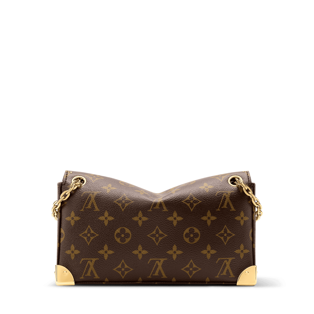 Trunkie East West Monogram Canvas Baguette Bag