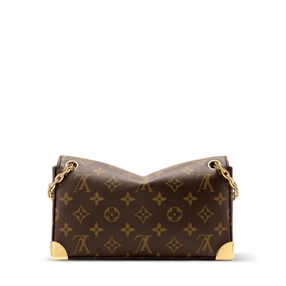 Trunkie East West Monogram Canvas Baguette Bag