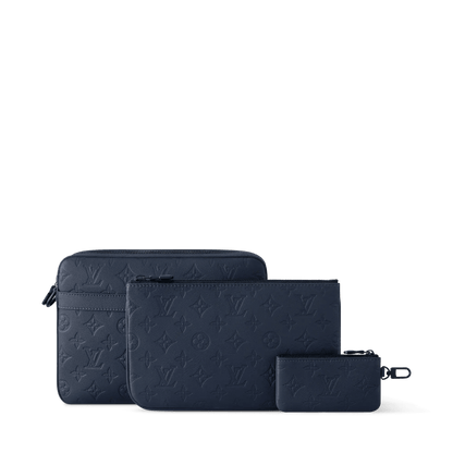 Trio Messenger Monogram Shadow Shoes