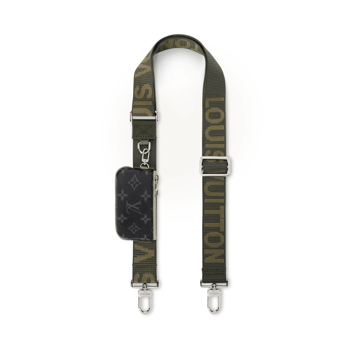 Trio Messenger Bag Khaki Shoes
