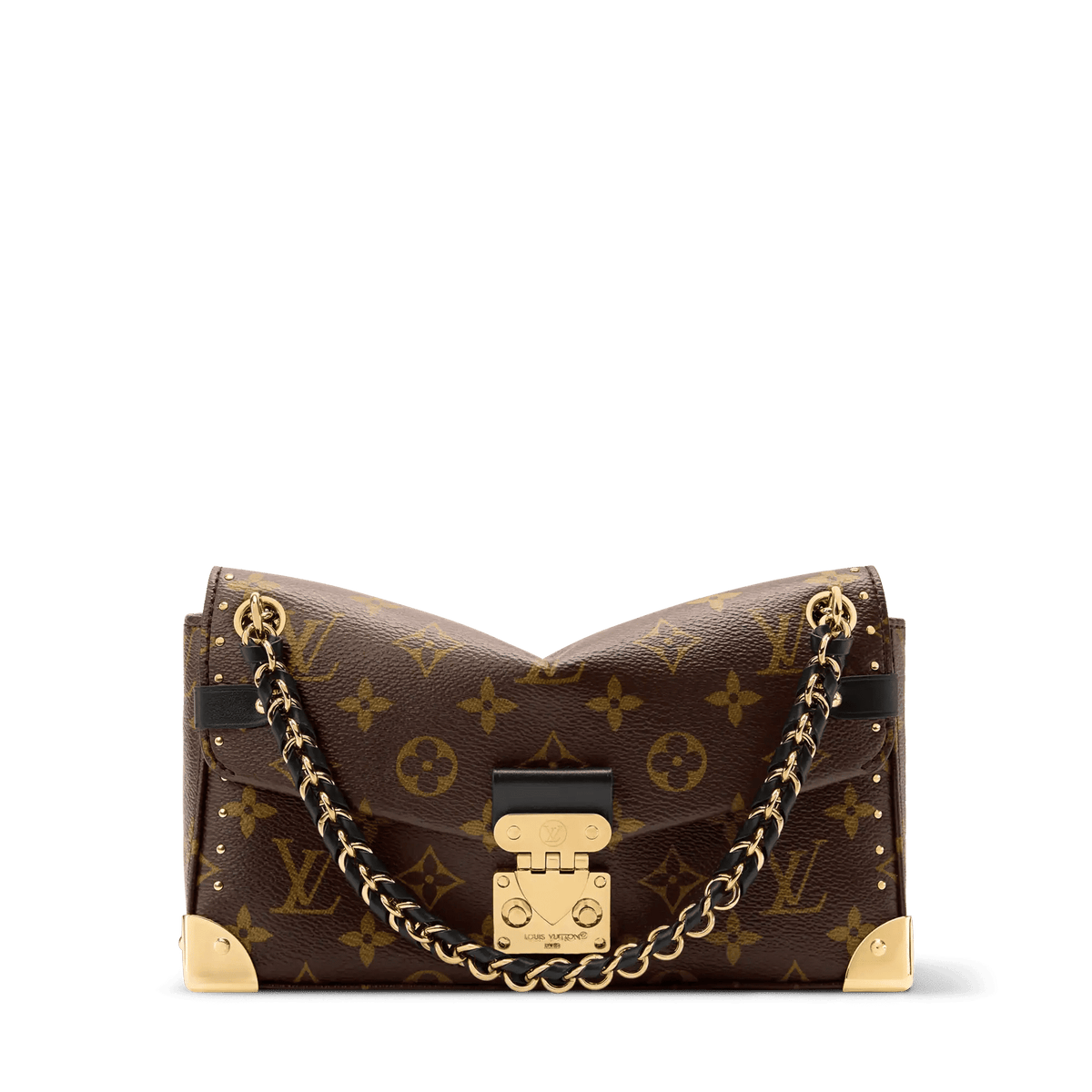 Trunkie East West Monogram Canvas Baguette Bag