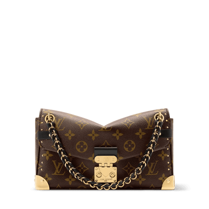 Trunkie East West Monogram Canvas Baguette Bag