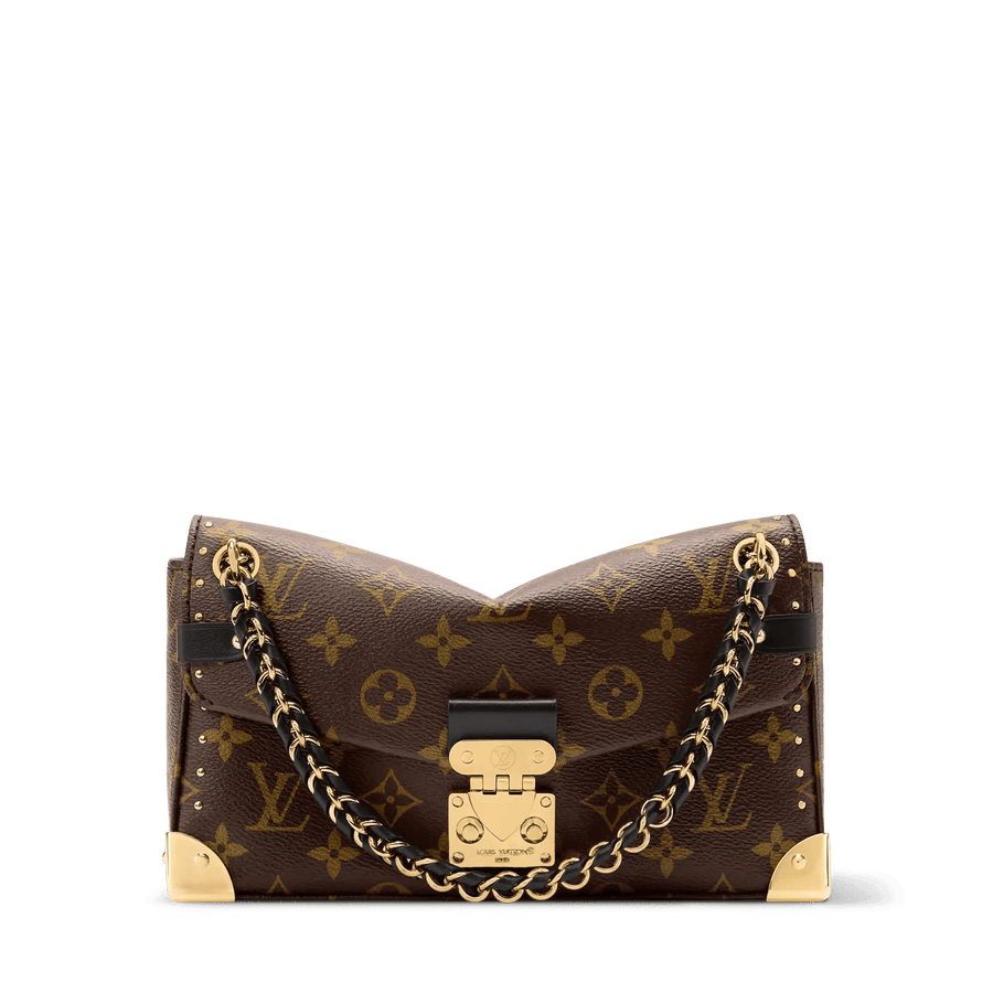 Trunkie East West Monogram Canvas Baguette Bag