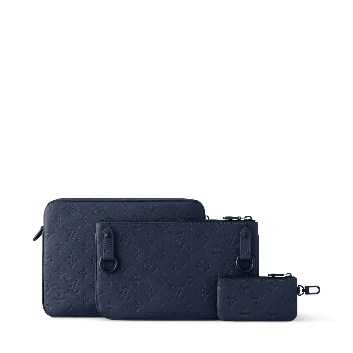 Trio Messenger Monogram Shadow Shoes
