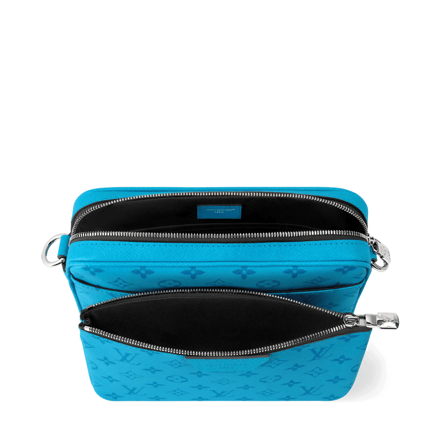 Trio Messenger Bag Monogram Taigarama Shoes