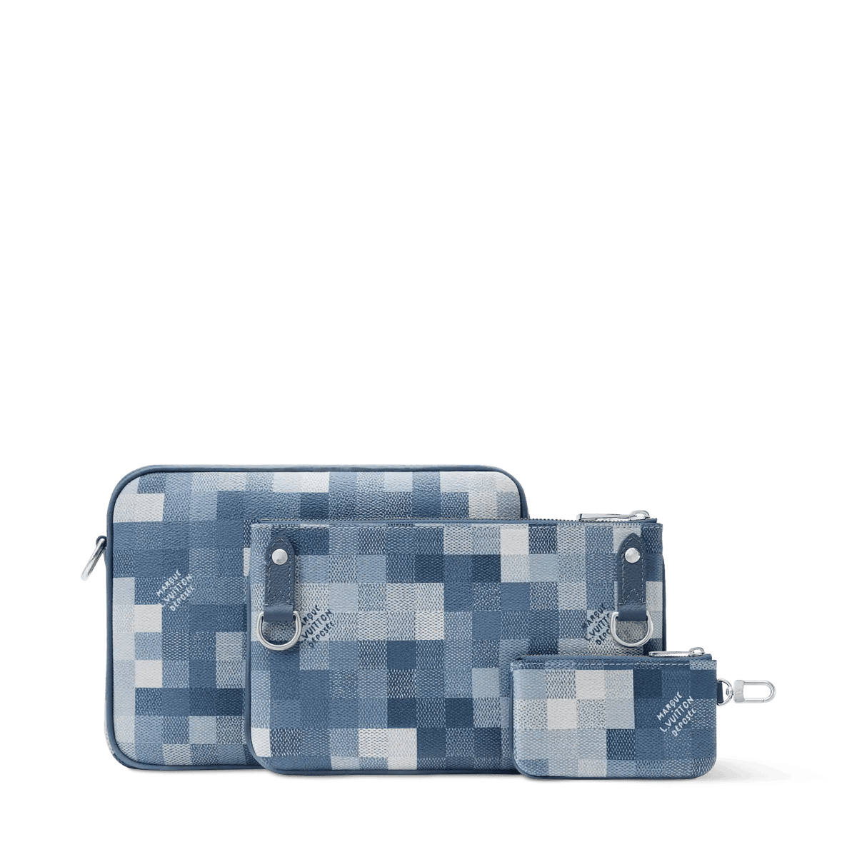 Trio Messenger Bag Indigo Shoes