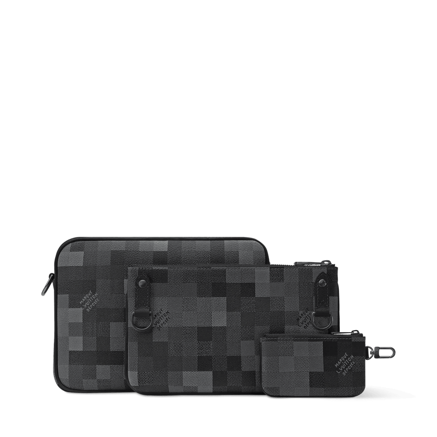 Trio Messenger Bag Black Shoes