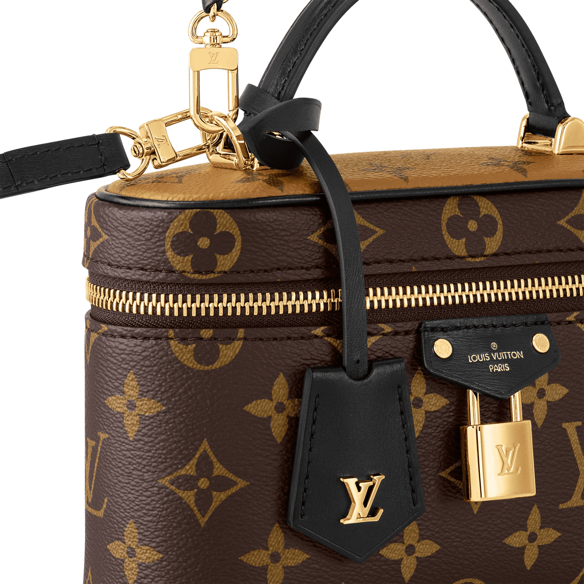 Vanity Chain Pouch Monogram Coated Canvas Nano Bag M47125