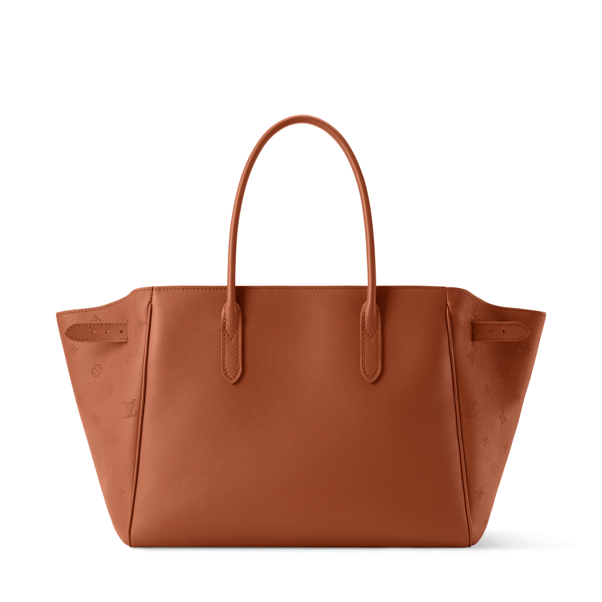 Vendome MM Cognac Calfskin Leather Tote Bag M26501