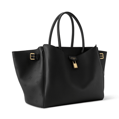 Vendome MM Black Calfskin Leather Tote Bag M26338