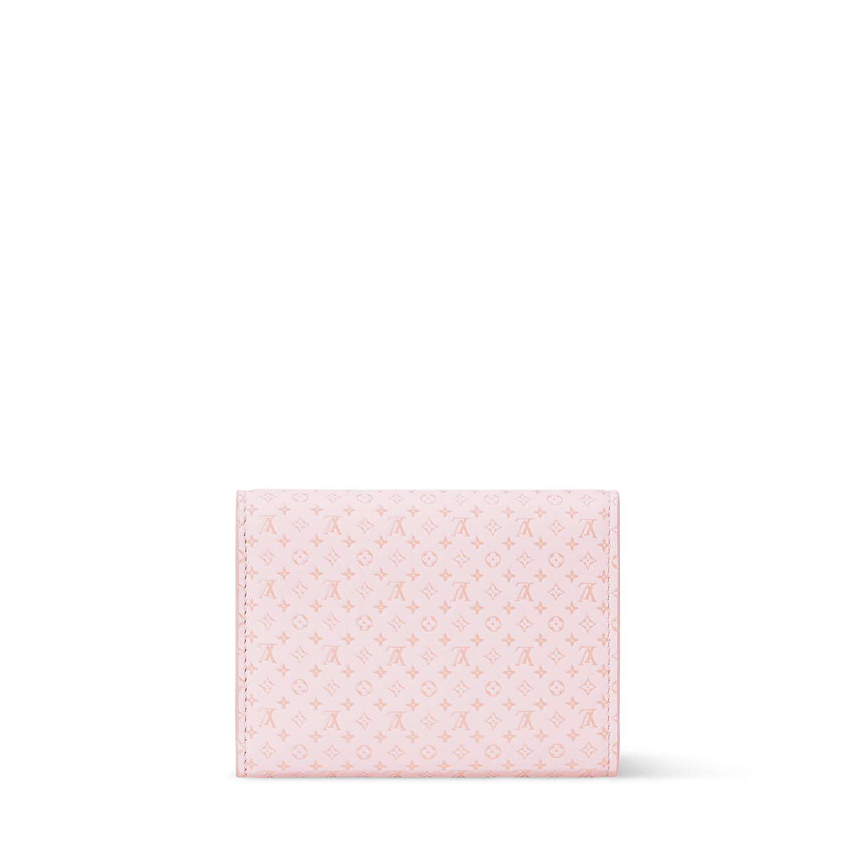 Victorine Wallet Minigram Calfskin Leather Light Bliss Gold-Toned Hardware