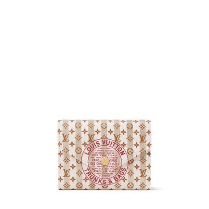 Victorine Minigram Canvas Compact Wallet M29024