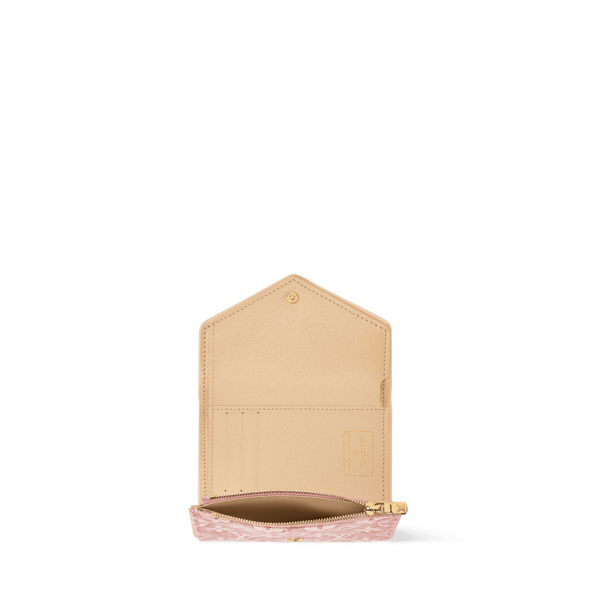 Victorine Monogram Emblème Jacquard Compact Wallet M2A151