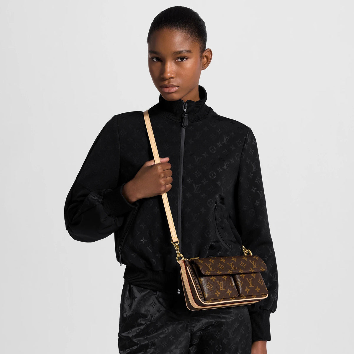 Vivacité Monogram Coated Canvas Handbag M46999