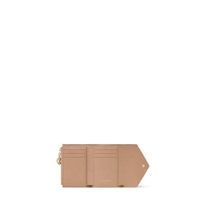 Victorine Minigram Canvas Compact Wallet M29024