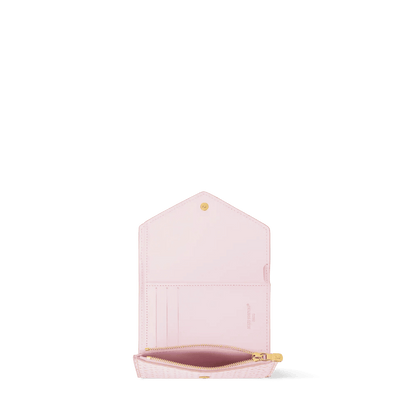 Victorine Minigram Calfskin Compact Wallet M29412