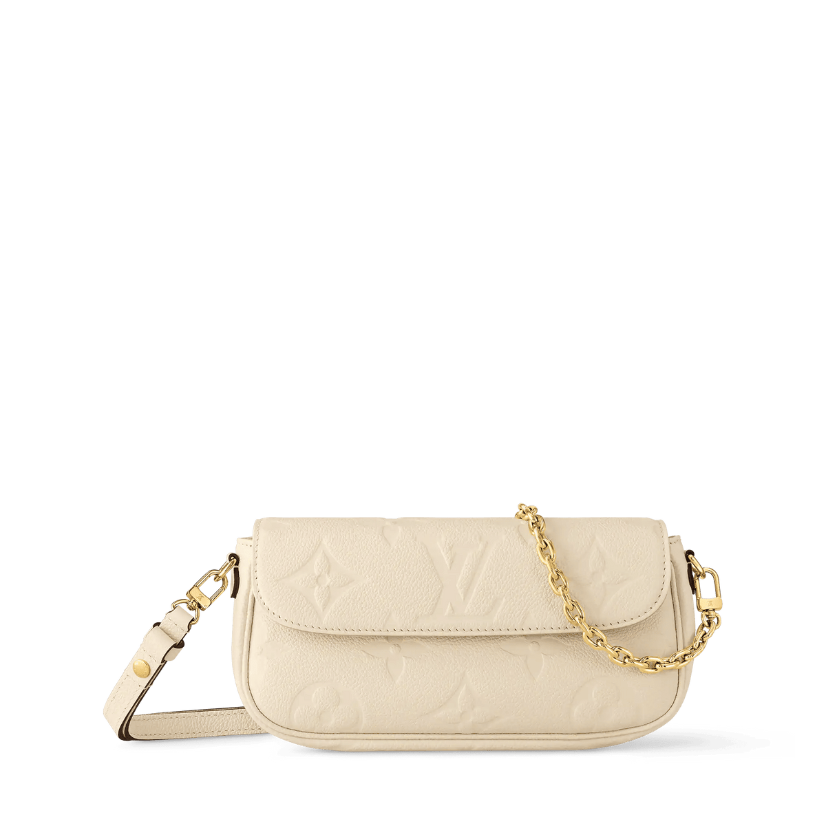On Chain Ivy Monogram Empreinte Leather Wallet M82210