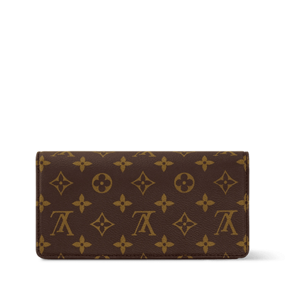 On Chain Lily Monogram Coated Canvas Chain Wallet M82509