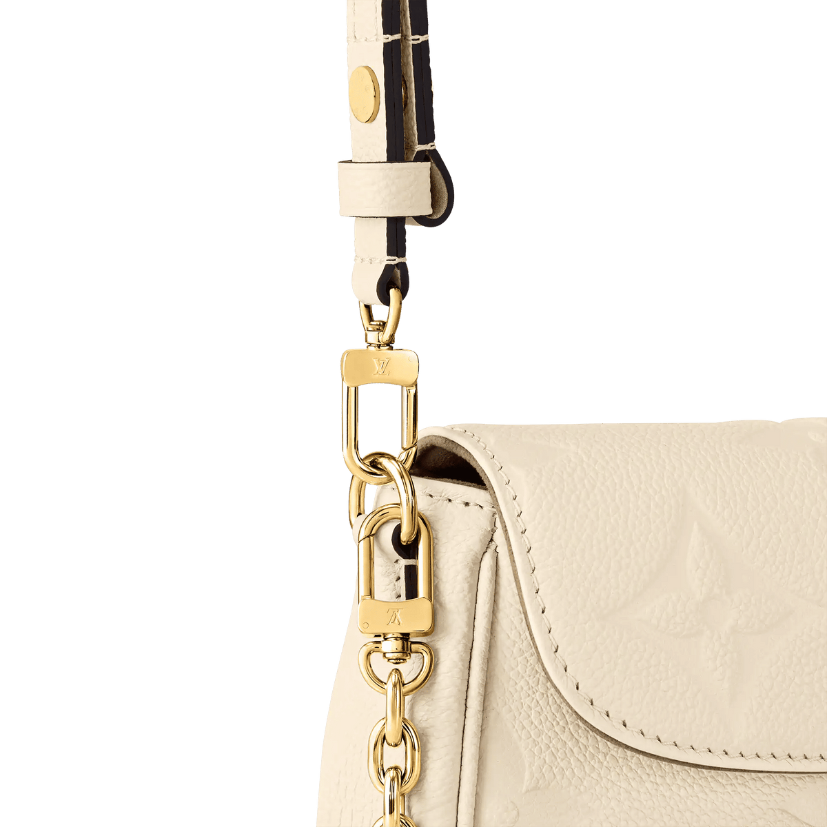 On Chain Ivy Monogram Empreinte Leather Wallet M82210