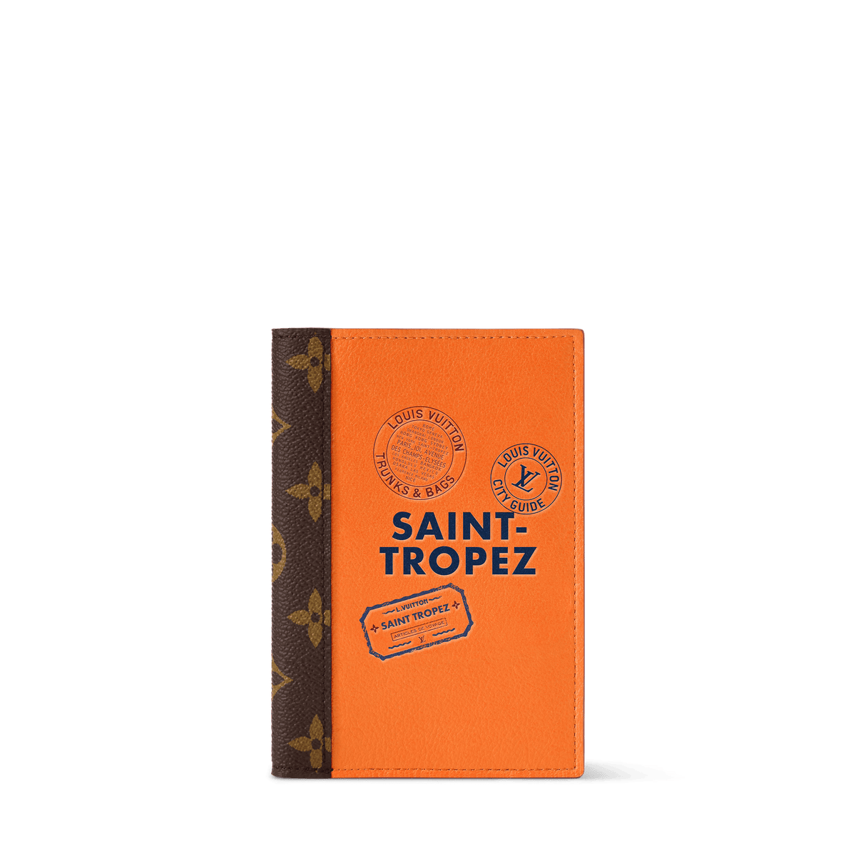 Passport Cover City Guide Cowhide Leather Travel Wallet M29108