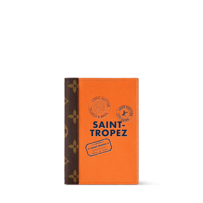 Passport Cover City Guide Cowhide Leather Travel Wallet M29108