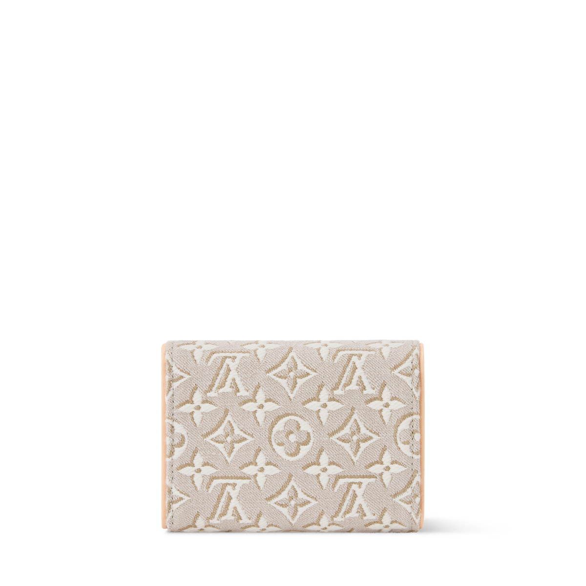 Victorine Monogram Emblème Jacquard Compact Wallet M2A152