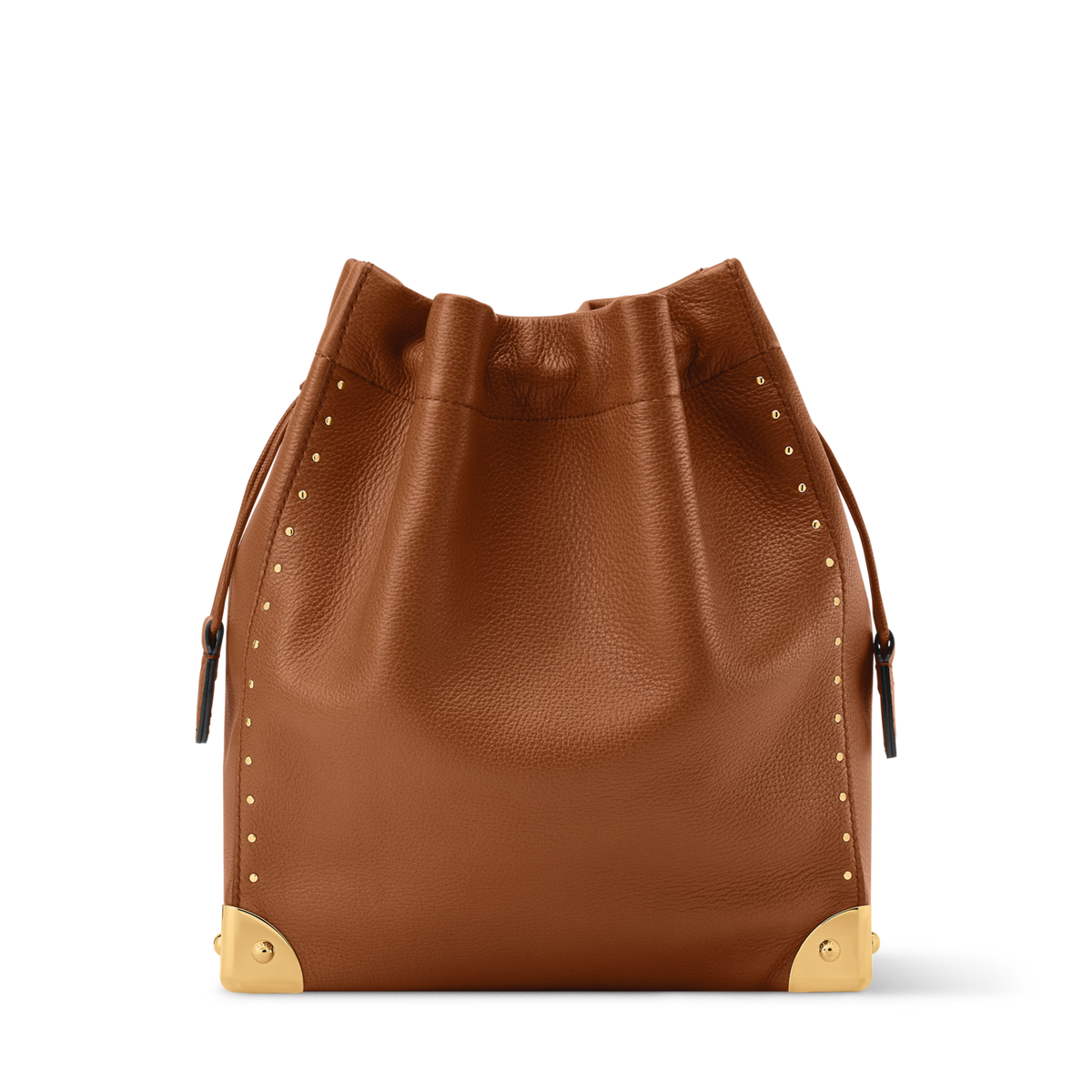 Noé Trunk Tan Calfskin Leather Bucket Bag M29131