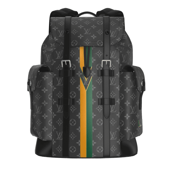 Christopher MM Backpack Monogram Eclipse Canvas Shoes
