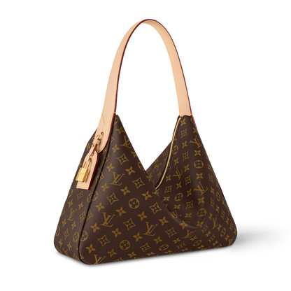 Slouchy MM Monogram Coated Canvas Tote Bag M12098