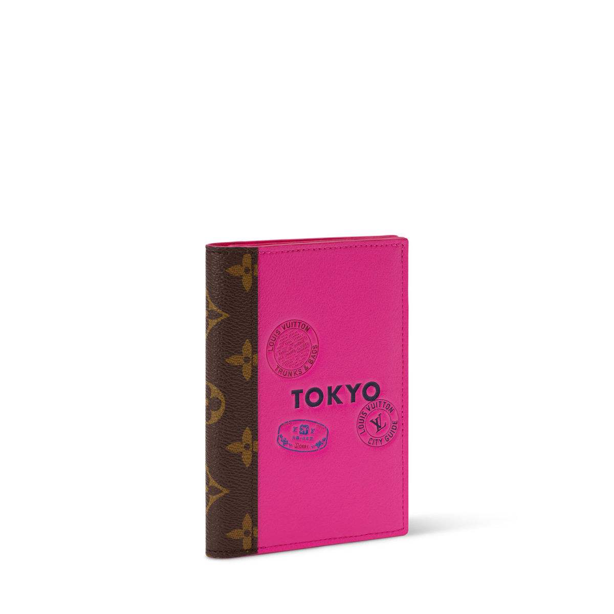 Passport Cover City Guide Cowhide Leather Travel Wallet M29106