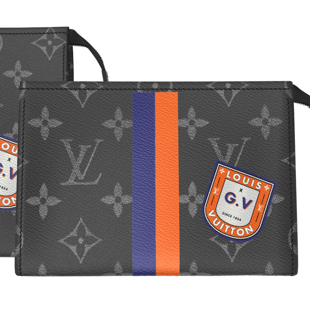 Trio Toilet Pouch Mon Monogram P01957 Collection