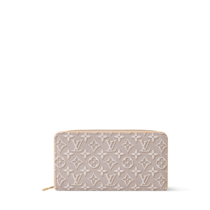 Zippy Monogram Emblème Jacquard Canvas Wallet M29575