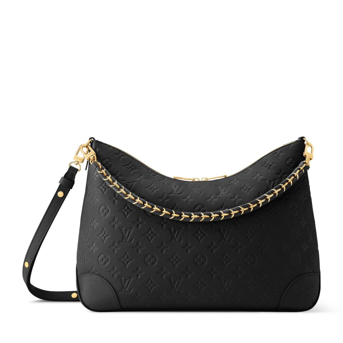 Boulogne GM Monogram Empreinte Leather Shoulder Bag M13706
