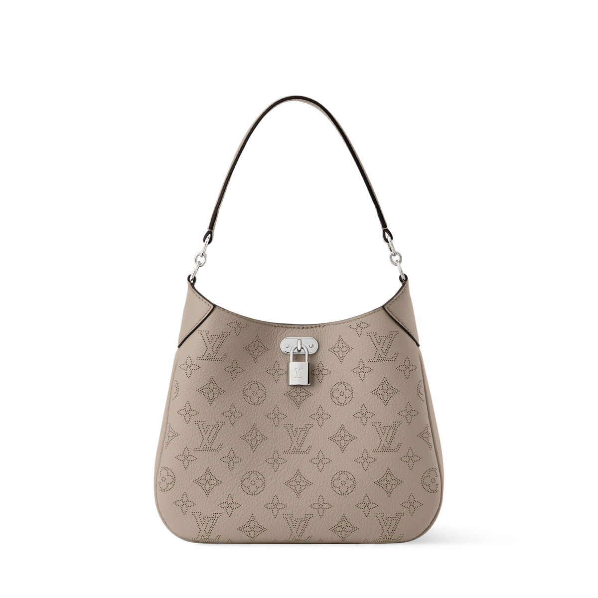 All Around PM Galet Perforated Mahina Calfskin Leather Tote Bag M27336