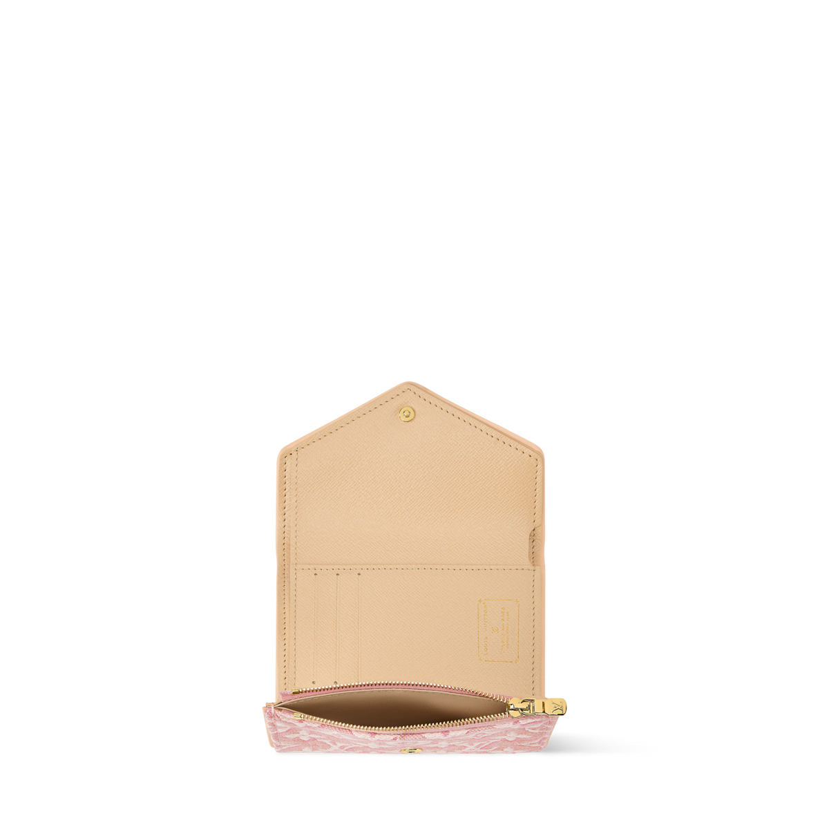 Victorine Monogram Emblème Jacquard Compact Wallet M2A151