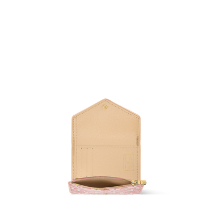 Victorine Monogram Emblème Jacquard Compact Wallet M2A151