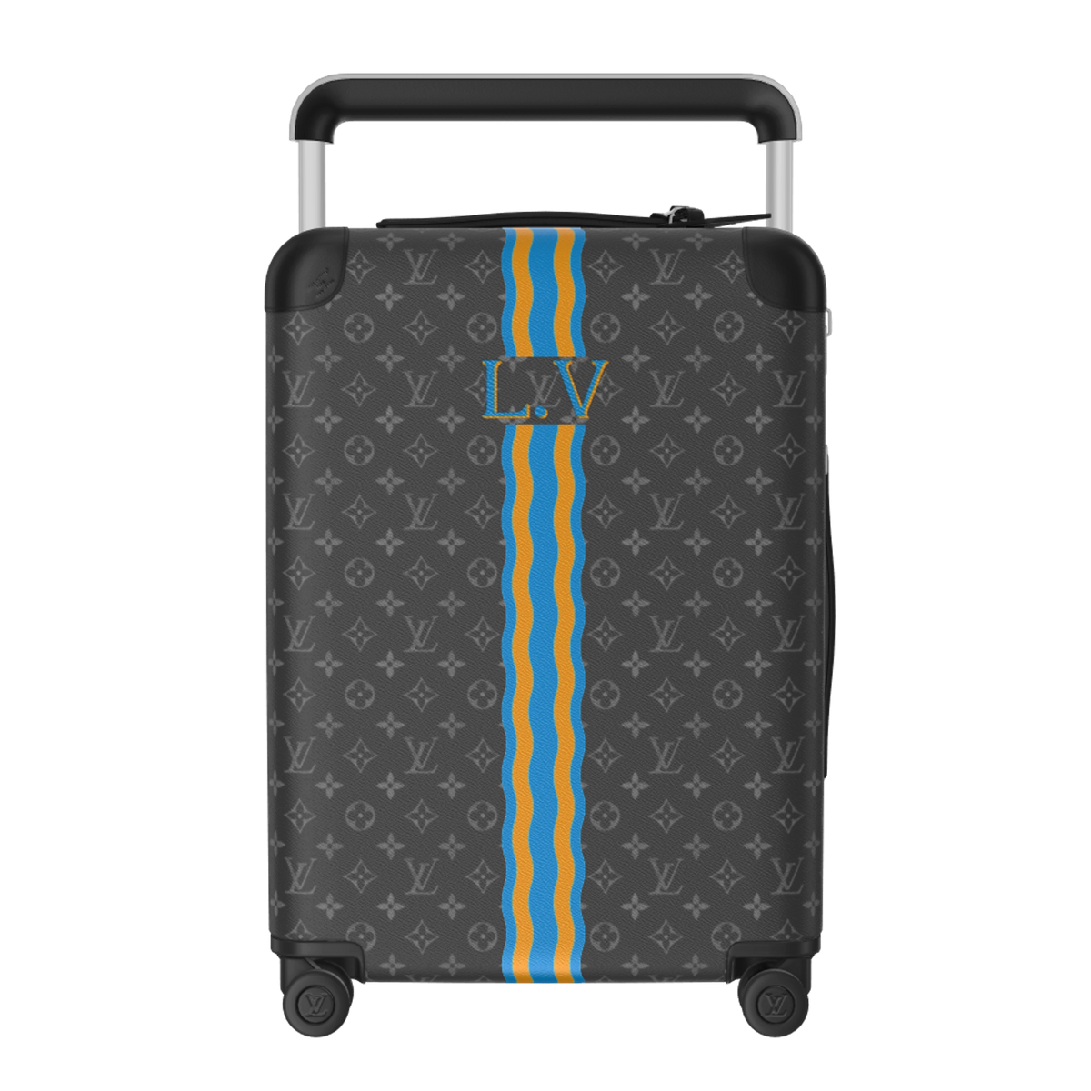 Horizon 55 Rolling Suitcase Monogram Eclipse M10145 Collection