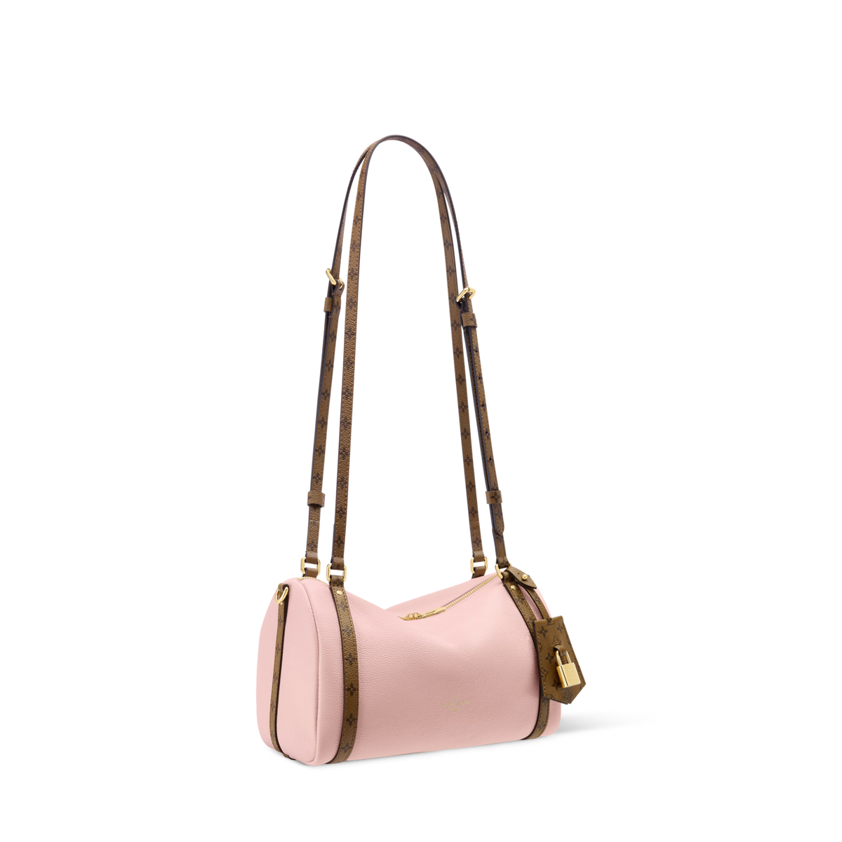 Express PM Petal Pink Calfskin Shoulder Bag