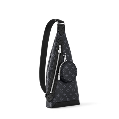 Duo Slingbag Monogram Black Shoes