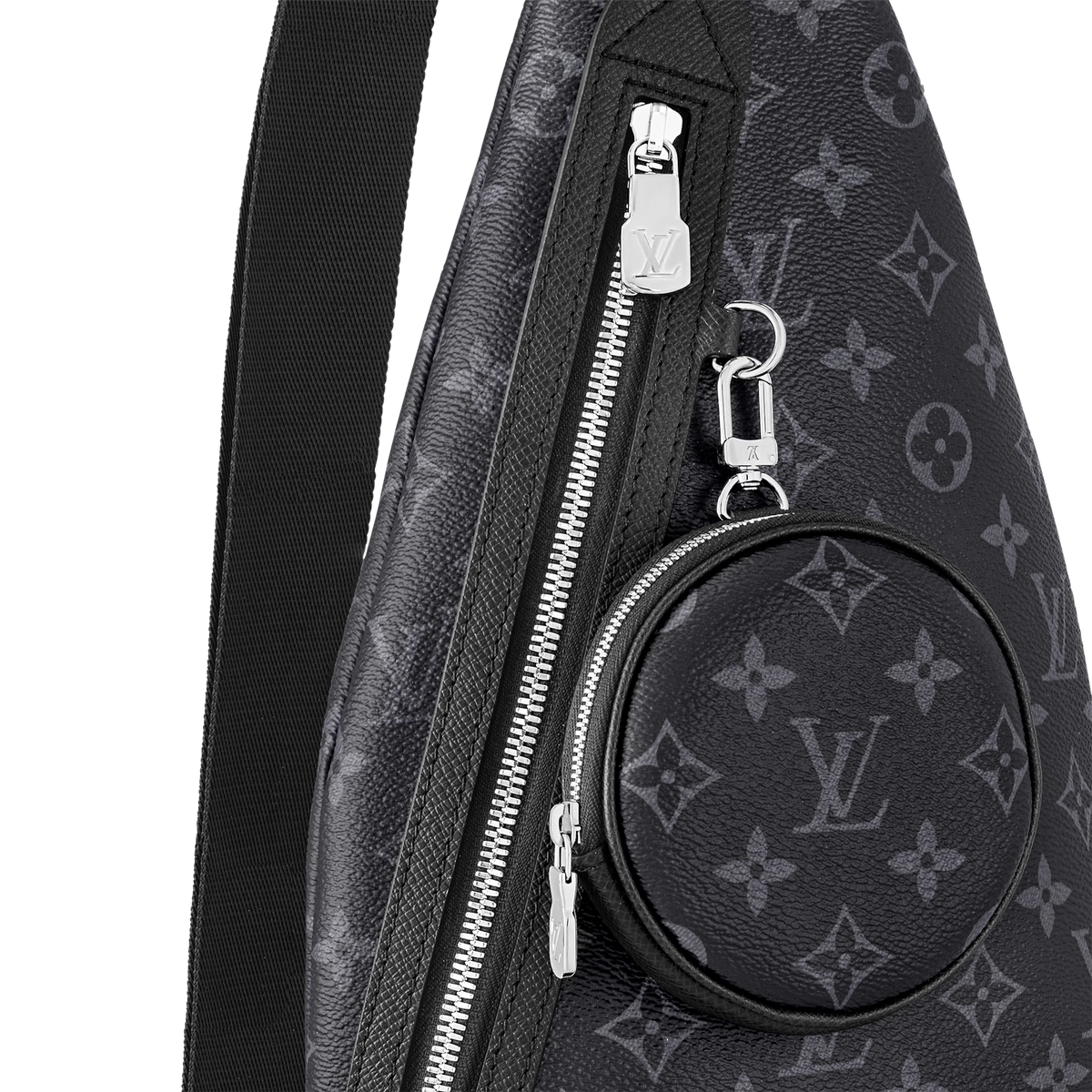 Duo Slingbag Monogram Black Shoes