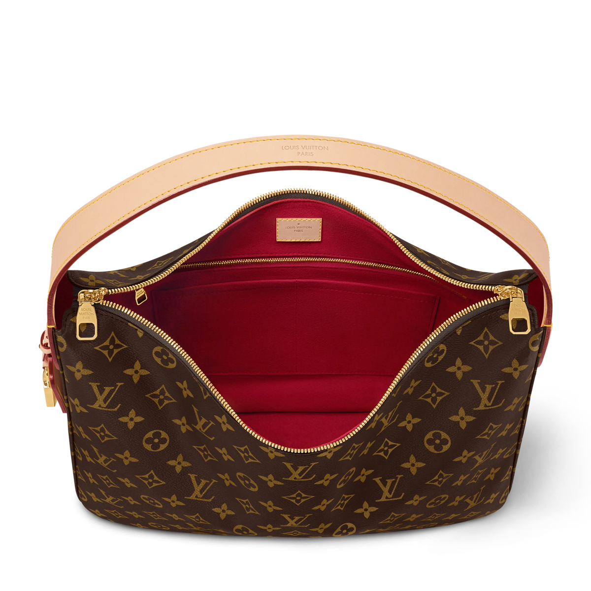 Slouchy MM Monogram Coated Canvas Tote Bag M12098