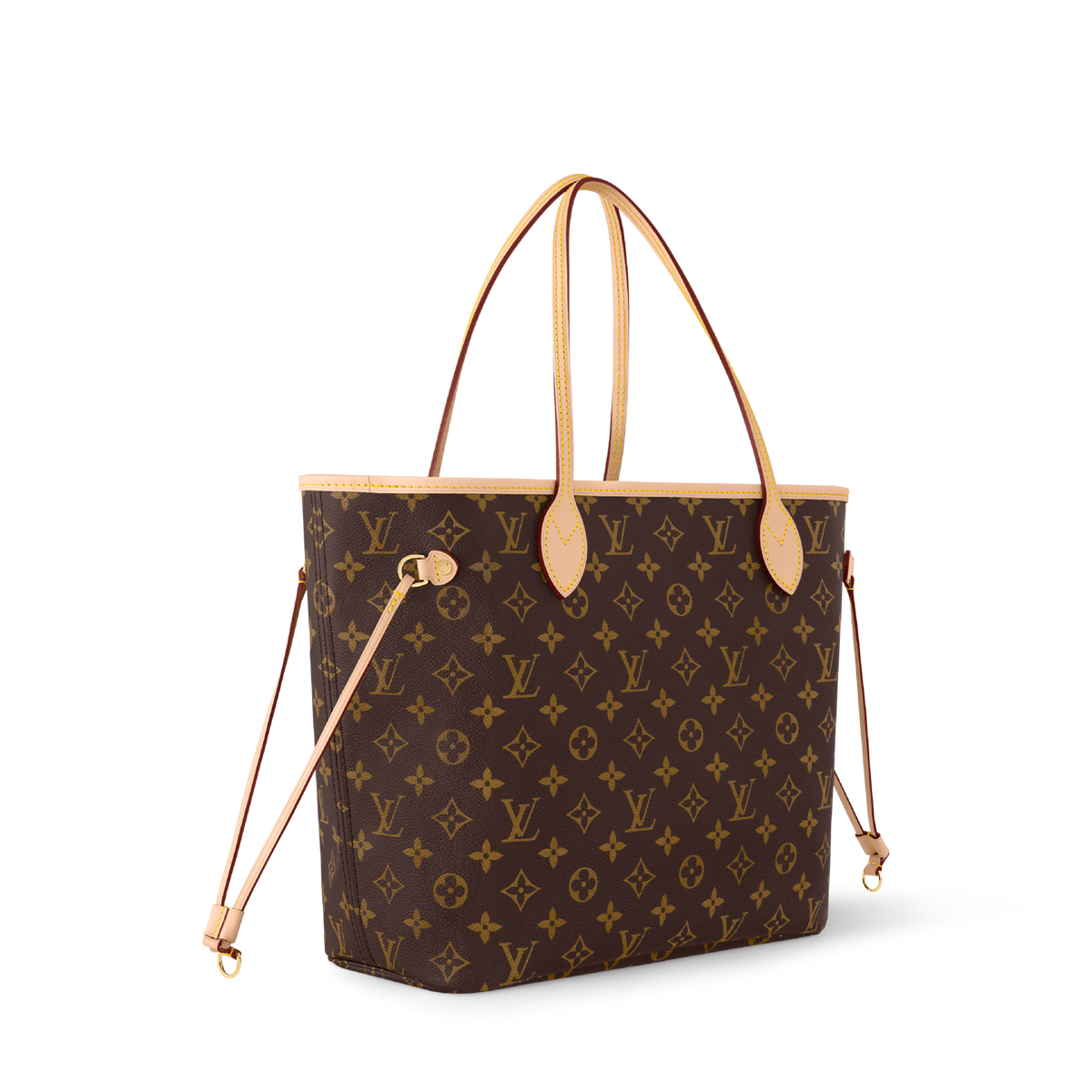 Neverfull MM Tote Monogram Canvas Cherry